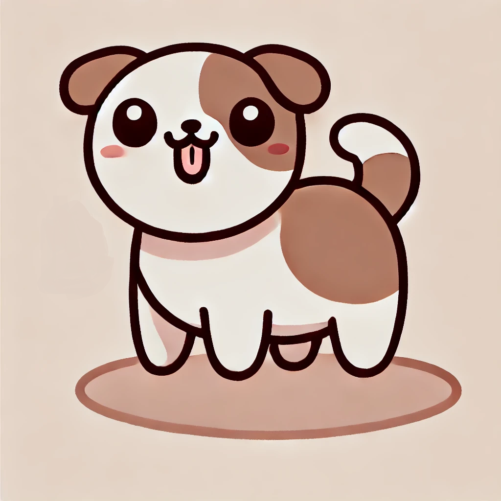 cute easy dog drawing to draw when bored