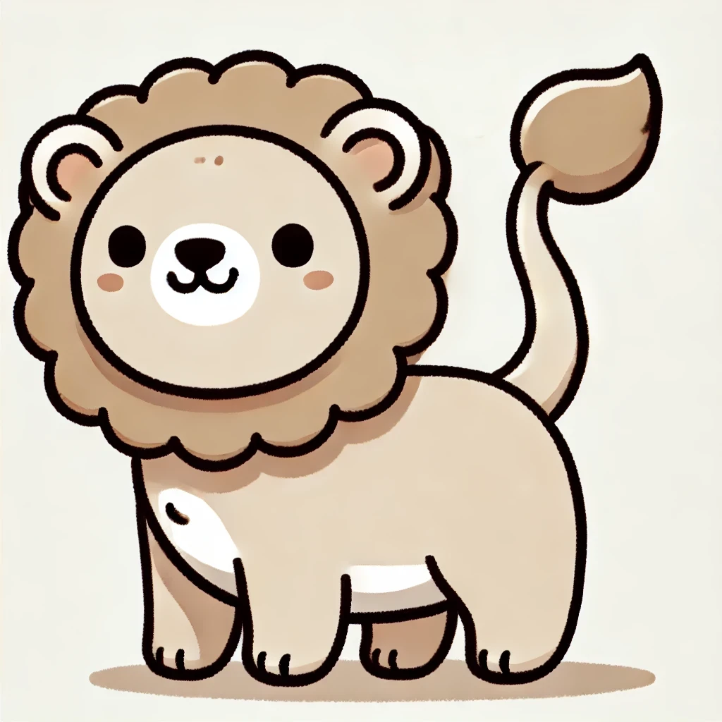 easy lion drawing how to draw a lion