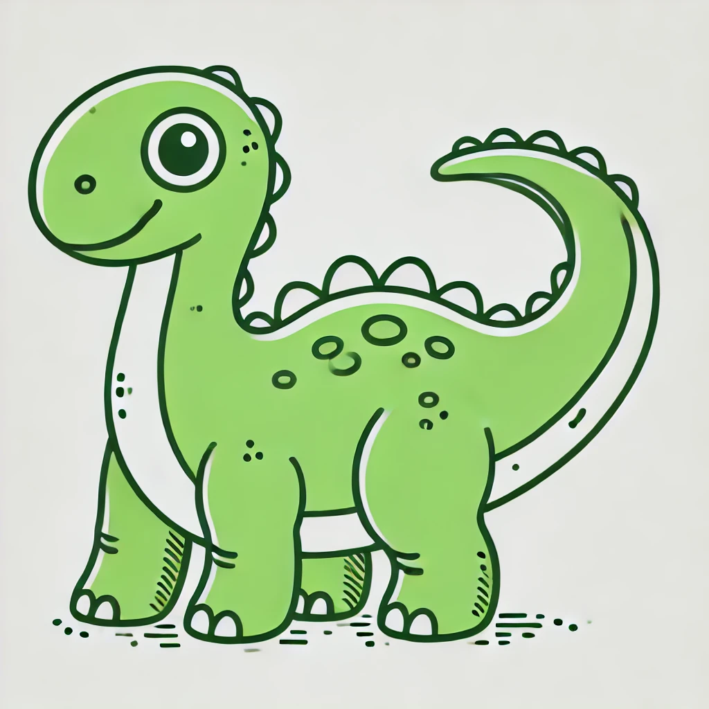 things to draw cute easy dinosaur drawing