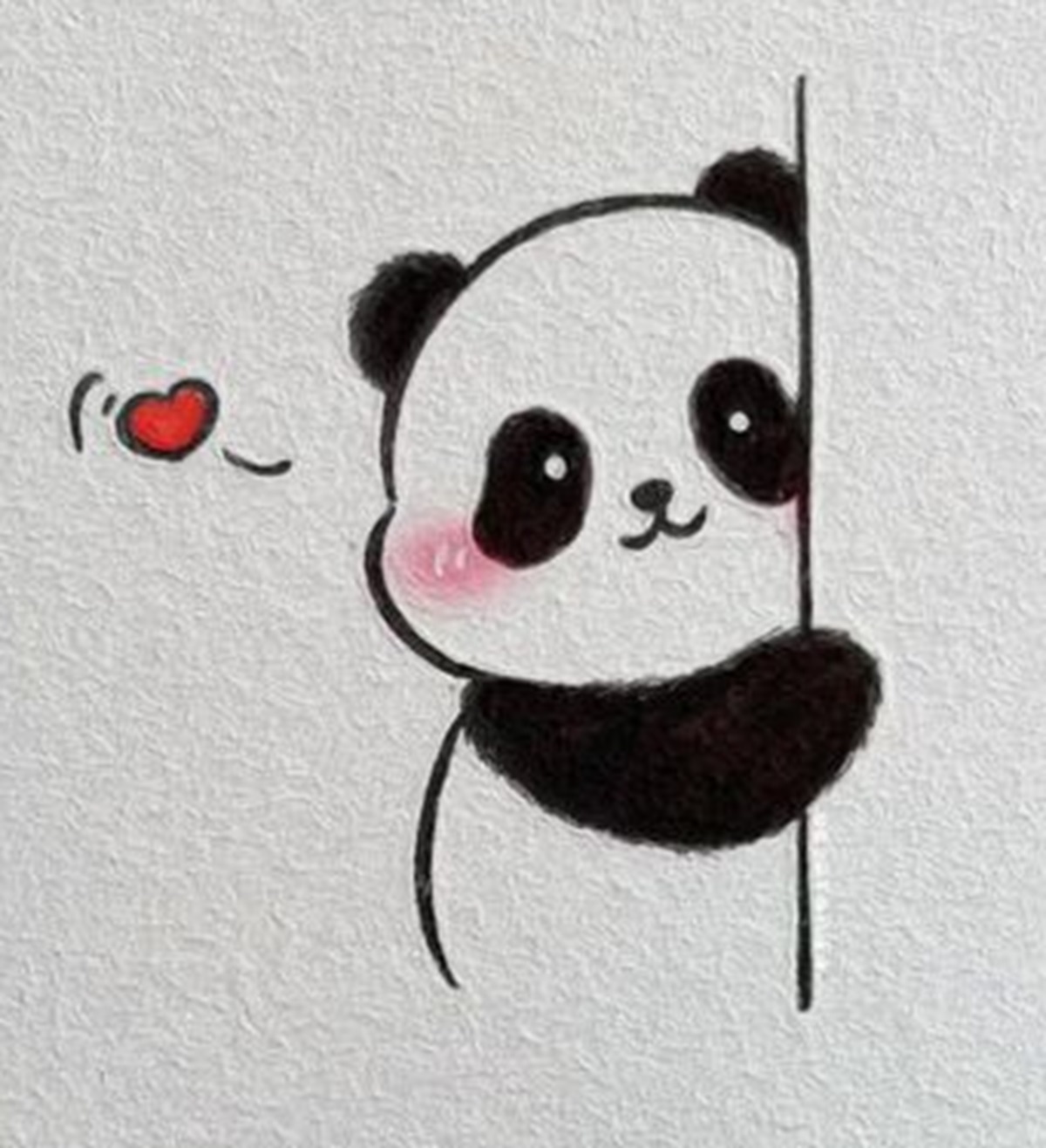 cute easy drawing panda