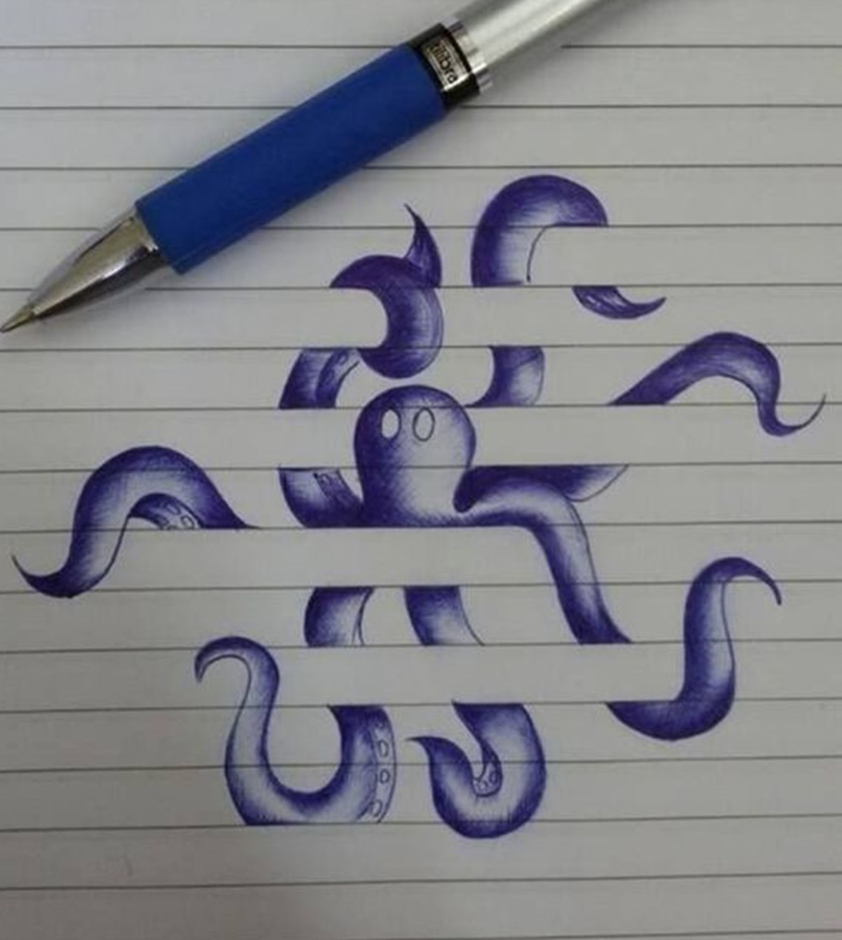 random interesting things to draw octopus